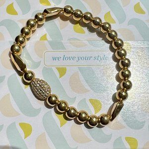 Stella & Dot Ulani Beaded Stretch Bracelet